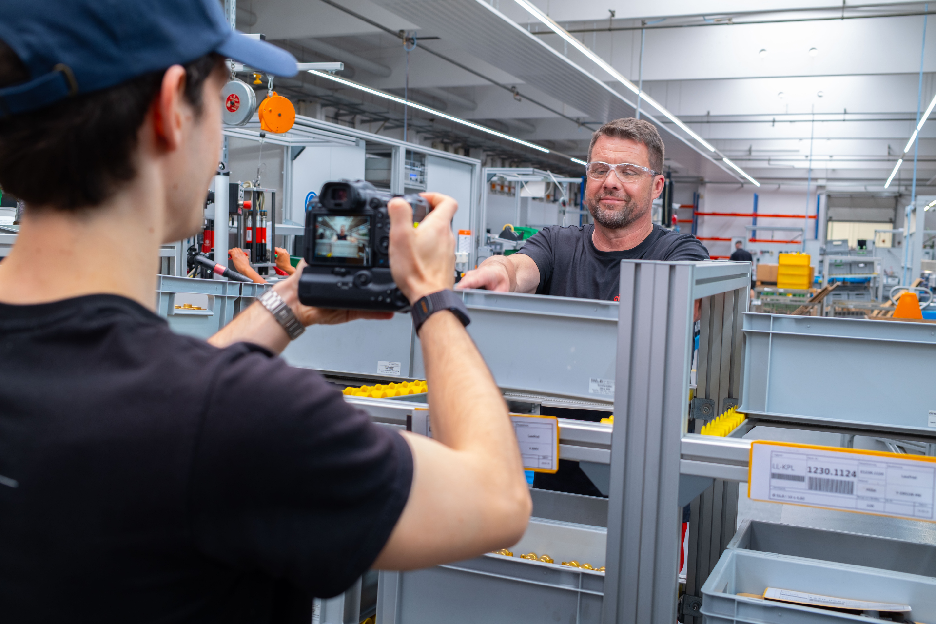 Behind the scenes: Reportage