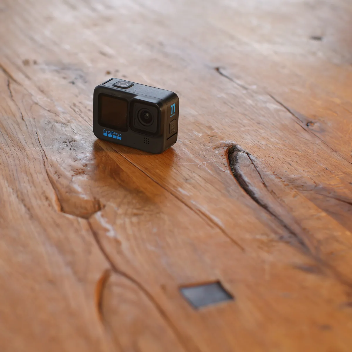GoPro HERO11 Black, Frontansicht mit Frontdisplay